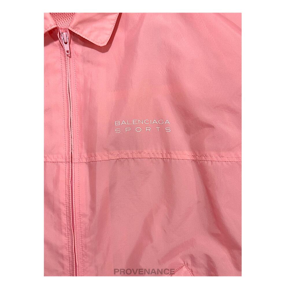 ๐ด Balencigaa Sports Logo Nylon Tracksuit Set - Pink L - Picture 7 of 16